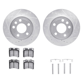 DFC® - PRO-KIT 5000+ Drilled and Slotted Front Brake Kit