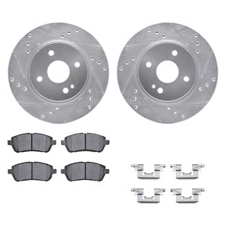 DFC® - PRO-KIT 5000+ Drilled and Slotted Front Brake Kit