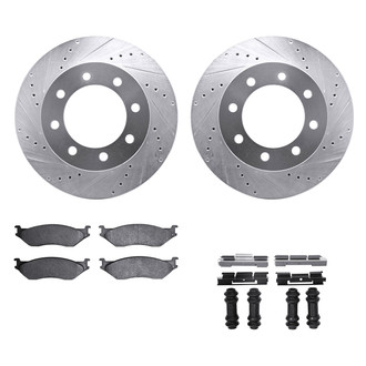 DFC® - PRO-KIT 5000 Drilled and Slotted Front Brake Kit