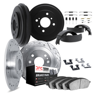 DFC® - PRO-KIT 5000 Drilled and Slotted Brake Kit
