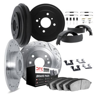 DFC® - PRO-KIT 5000+ Drilled and Slotted Front and Rear Brake Kit