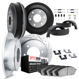 DFC® - PRO-KIT 5000 Drilled and Slotted Brake Kit