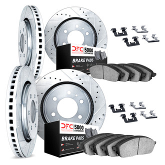 DFC® - PRO-KIT 5000 Drilled and Slotted Brake Kit