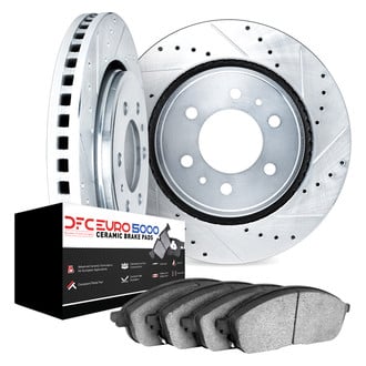 DFC® - EURO-KIT 5000 Drilled and Slotted Brake Kit