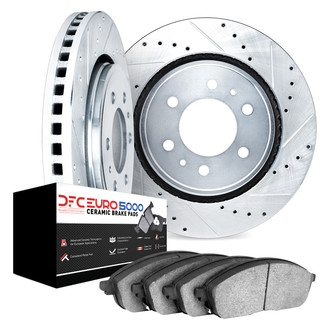 DFC® - EURO-KIT 5000 Drilled and Slotted Brake Kit