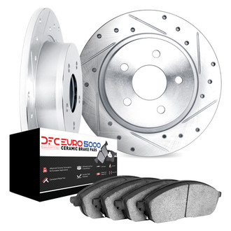 DFC® - EURO-KIT 5000 Drilled and Slotted Brake Kit