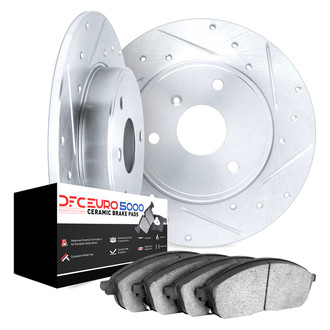 DFC® - EURO-KIT 5000 Drilled and Slotted Front Brake Kit