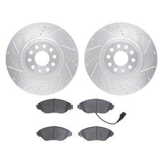 DFC® - EURO-KIT 5000 Drilled and Slotted Brake Kit