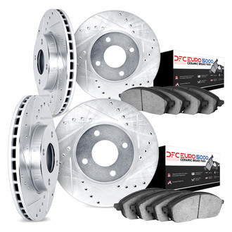 DFC® - EURO-KIT 5000 Drilled and Slotted Front and Rear Brake Kit