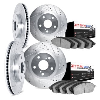 DFC® - EURO-KIT 5000 Drilled and Slotted Brake Kit