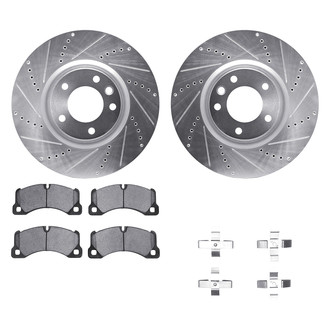 DFC® - EURO-KIT 5000+ Drilled and Slotted Front Brake Kit