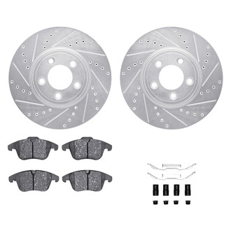 DFC® - EURO-KIT 5000 Drilled and Slotted Brake Kit
