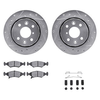 DFC® - EURO-KIT 5000+ Drilled and Slotted Front Brake Kit