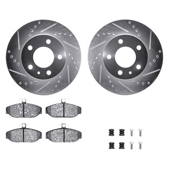 DFC® - EURO-KIT 5000+ Drilled and Slotted Front Brake Kit