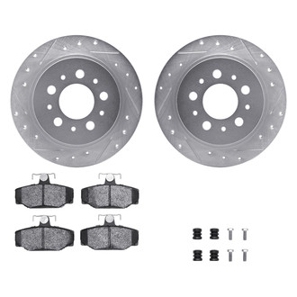 DFC® - EURO-KIT 5000+ Drilled and Slotted Rear Brake Kit