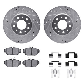 DFC® - EURO-KIT 5000+ Drilled and Slotted Front Brake Kit