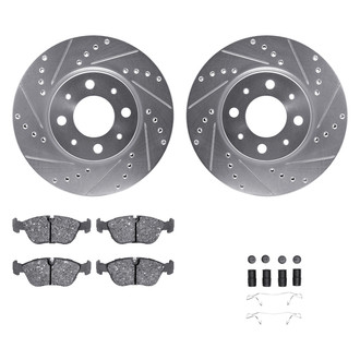 DFC® - EURO-KIT 5000+ Drilled and Slotted Front Brake Kit