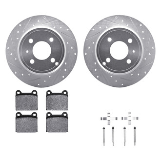 DFC® - EURO-KIT 5000+ Drilled and Slotted Rear Brake Kit
