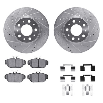 DFC® - EURO-KIT 5000+ Drilled and Slotted Front Brake Kit