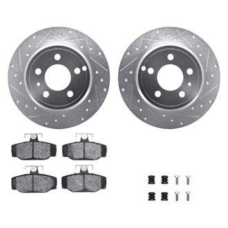 DFC® - EURO-KIT 5000+ Drilled and Slotted Rear Brake Kit