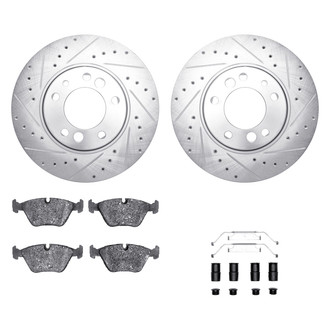 DFC® - EURO-KIT 5000+ Drilled and Slotted Front Brake Kit