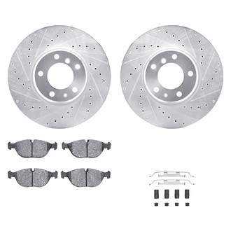 DFC® - EURO-KIT 5000+ Drilled and Slotted Front Brake Kit