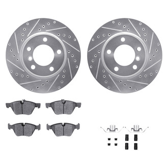 DFC® - EURO-KIT 5000+ Drilled and Slotted Front Brake Kit