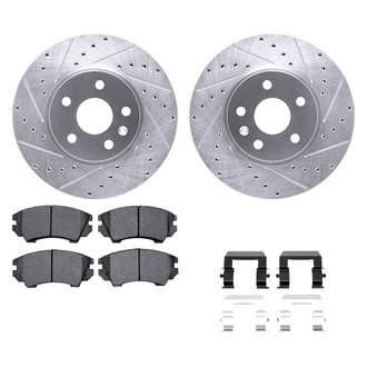 DFC® - EURO-KIT 5000+ Drilled and Slotted Front Brake Kit