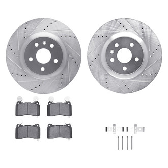 DFC® - EURO-KIT 5000+ Drilled and Slotted Front Brake Kit