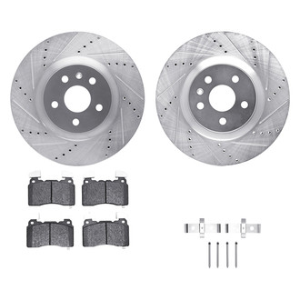 DFC® - EURO-KIT 5000+ Drilled and Slotted Front Brake Kit