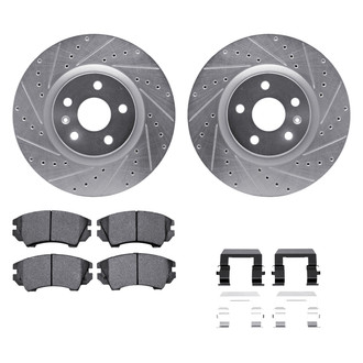 DFC® - EURO-KIT 5000+ Drilled and Slotted Front Brake Kit