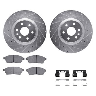 DFC® - EURO-KIT 5000 Drilled and Slotted Brake Kit