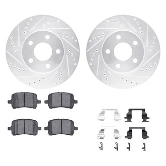 DFC® - EURO-KIT 5000+ Drilled and Slotted Front Brake Kit