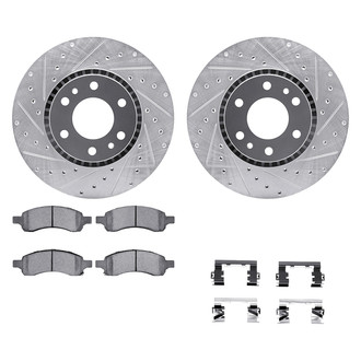 DFC® - EURO-KIT 5000+ Drilled and Slotted Front Brake Kit