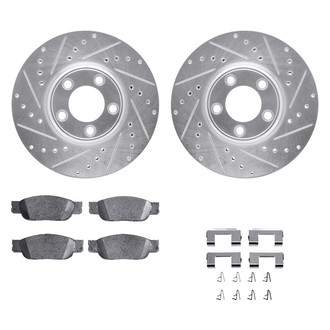 DFC® - EURO-KIT 5000+ Drilled and Slotted Front Brake Kit