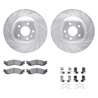 DFC® - EURO-KIT 5000+ Drilled and Slotted Front Brake Kit