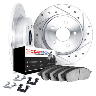 DFC® - EURO-KIT 5000 Drilled and Slotted Brake Kit