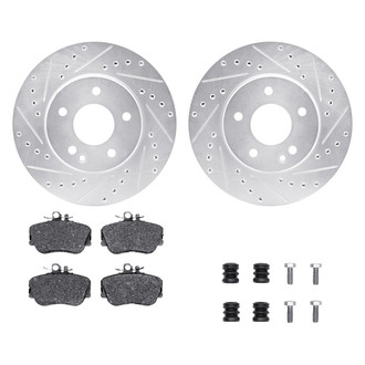 DFC® - EURO-KIT 5000+ Drilled and Slotted Front Brake Kit