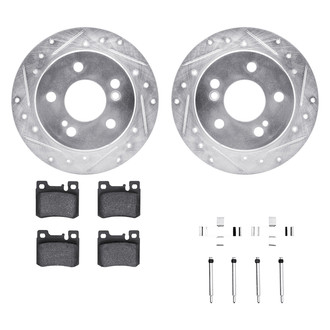 DFC® - EURO-KIT 5000+ Drilled and Slotted Rear Brake Kit