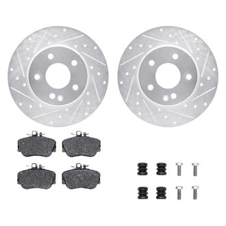 DFC® - EURO-KIT 5000+ Drilled and Slotted Front Brake Kit