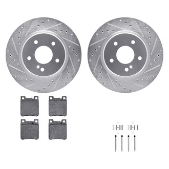 DFC® - EURO-KIT 5000+ Drilled and Slotted Rear Brake Kit