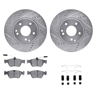 DFC® - EURO-KIT 5000+ Drilled and Slotted Front Brake Kit