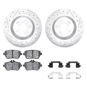 DFC® - EURO-KIT 5000+ Drilled and Slotted Rear Brake Kit