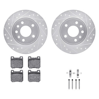 DFC® - EURO-KIT 5000+ Drilled and Slotted Rear Brake Kit