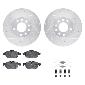 DFC® - EURO-KIT 5000+ Drilled and Slotted Front Brake Kit