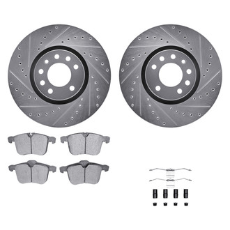 DFC® - EURO-KIT 5000+ Drilled and Slotted Front Brake Kit
