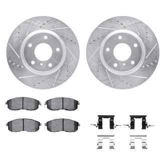 DFC® - EURO-KIT 5000+ Drilled and Slotted Front Brake Kit