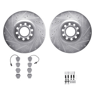 DFC® - EURO-KIT 5000+ Drilled and Slotted Front Brake Kit