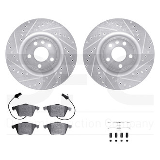 DFC® - EURO-KIT 5000+ Drilled and Slotted Front Brake Kit
