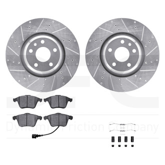 DFC® - EURO-KIT 5000+ Drilled and Slotted Front Brake Kit